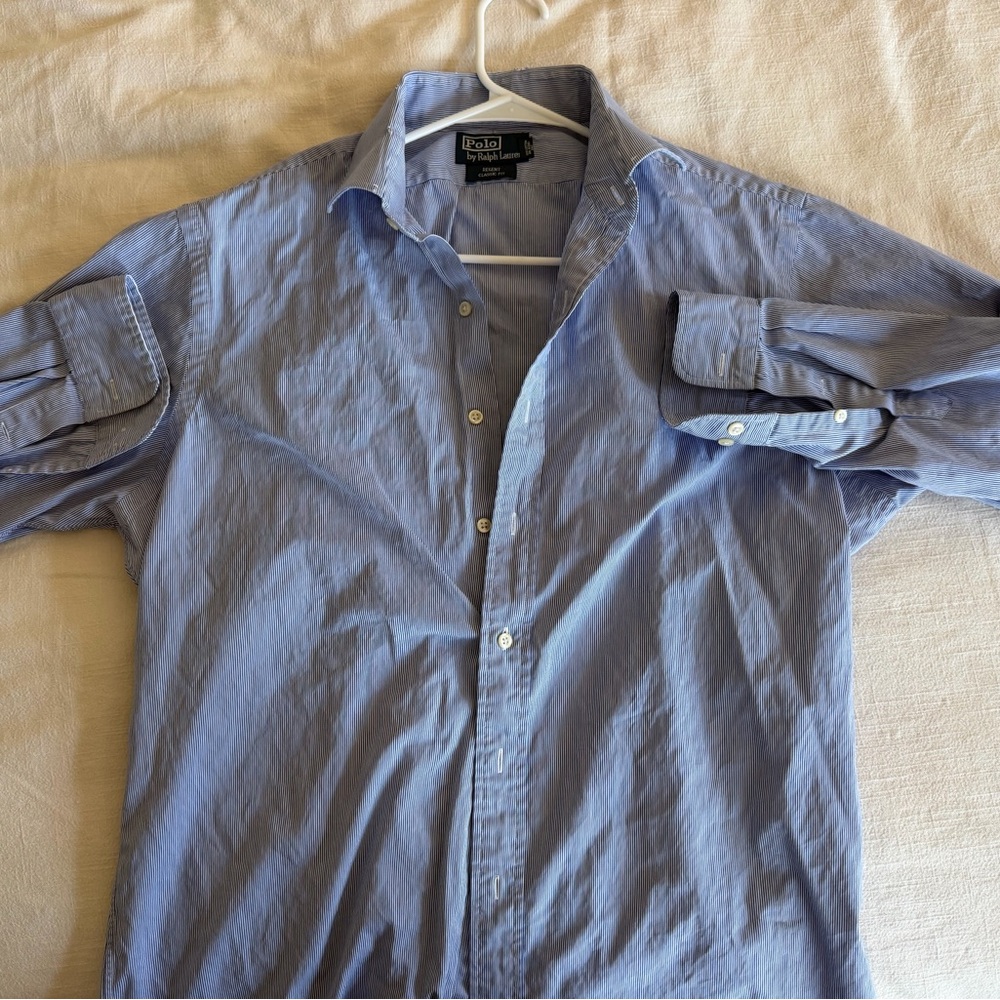 Men's Blue Polo by Ralph Lauren Shirt